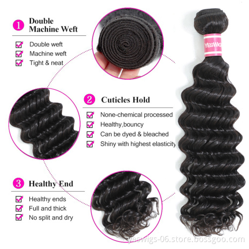 10a Natural Color Peruvian Remy Human Hair Cuticle Aligned Weaving Bundles Wholesale Virgin Hair Peruvian Double Weft Bundles